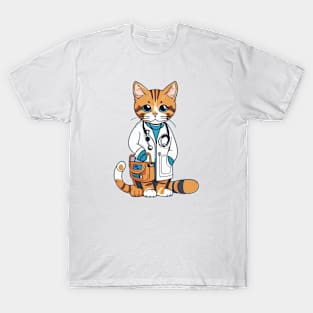 Purr-fectly Qualified: Doctor Cat T-Shirt